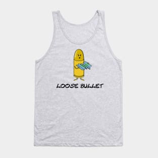 Funny drawing of a Lost Ball Tank Top